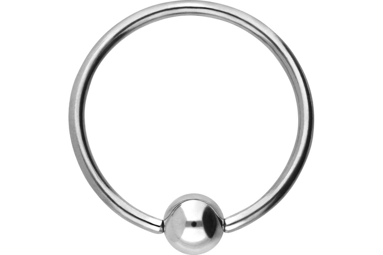 Chirurgenstahl Klemmkugelring